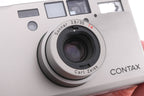 Contax T3 + TVS II Metal Hood + 30.5mm T3 Filter Adapter