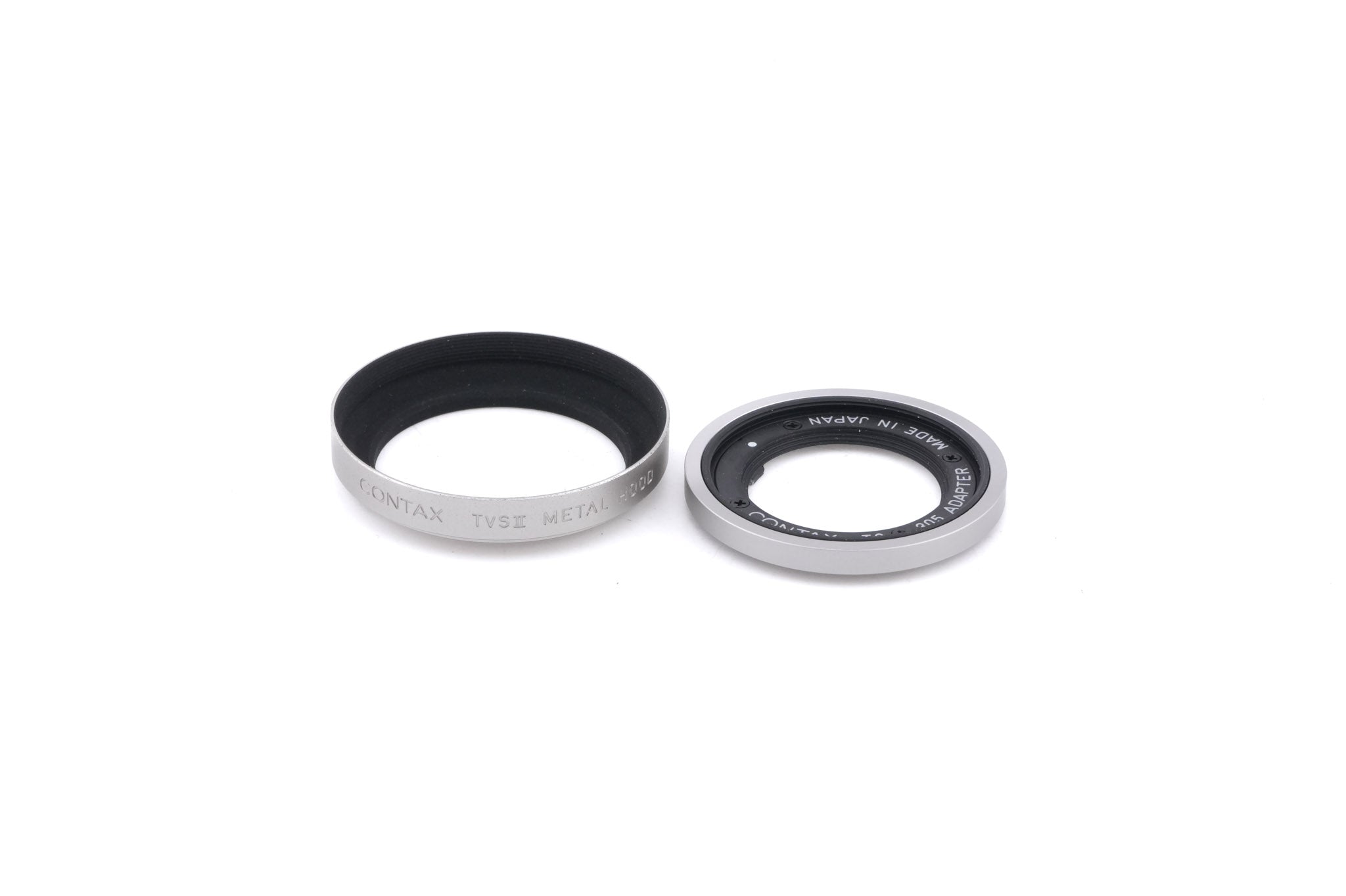 Contax T3 + TVS II Metal Hood + 30.5mm T3 Filter Adapter