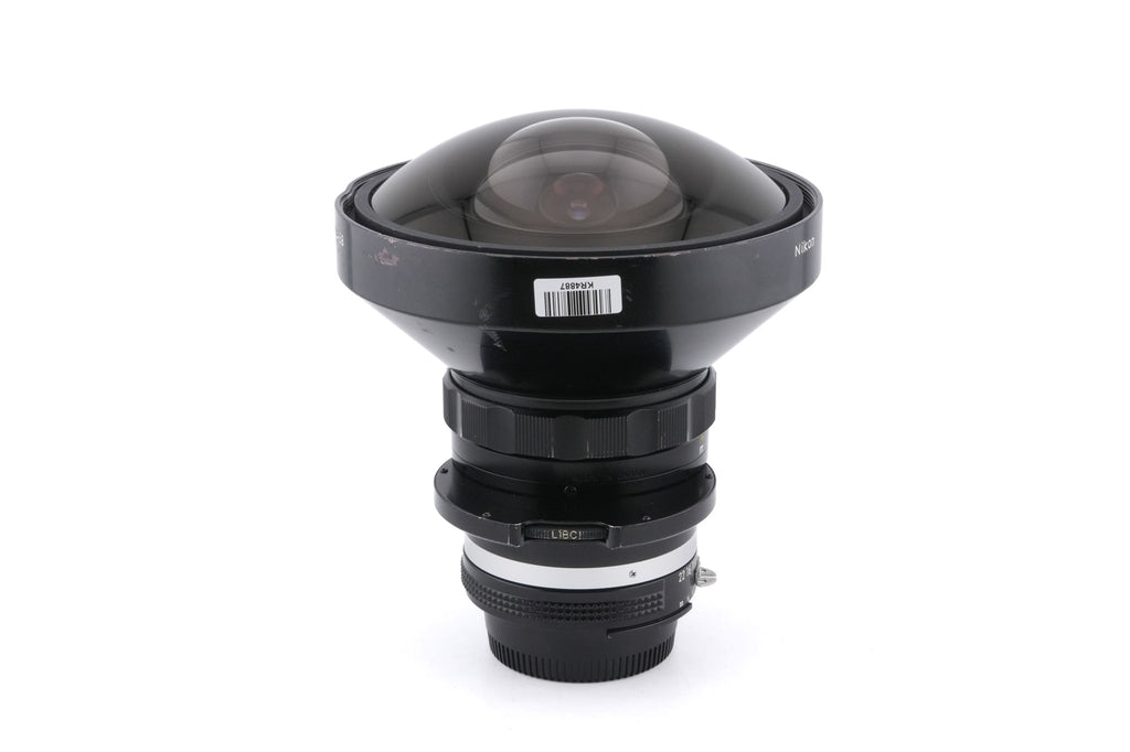 Nikon 8mm f2.8 Fisheye-Nikkor Auto AI