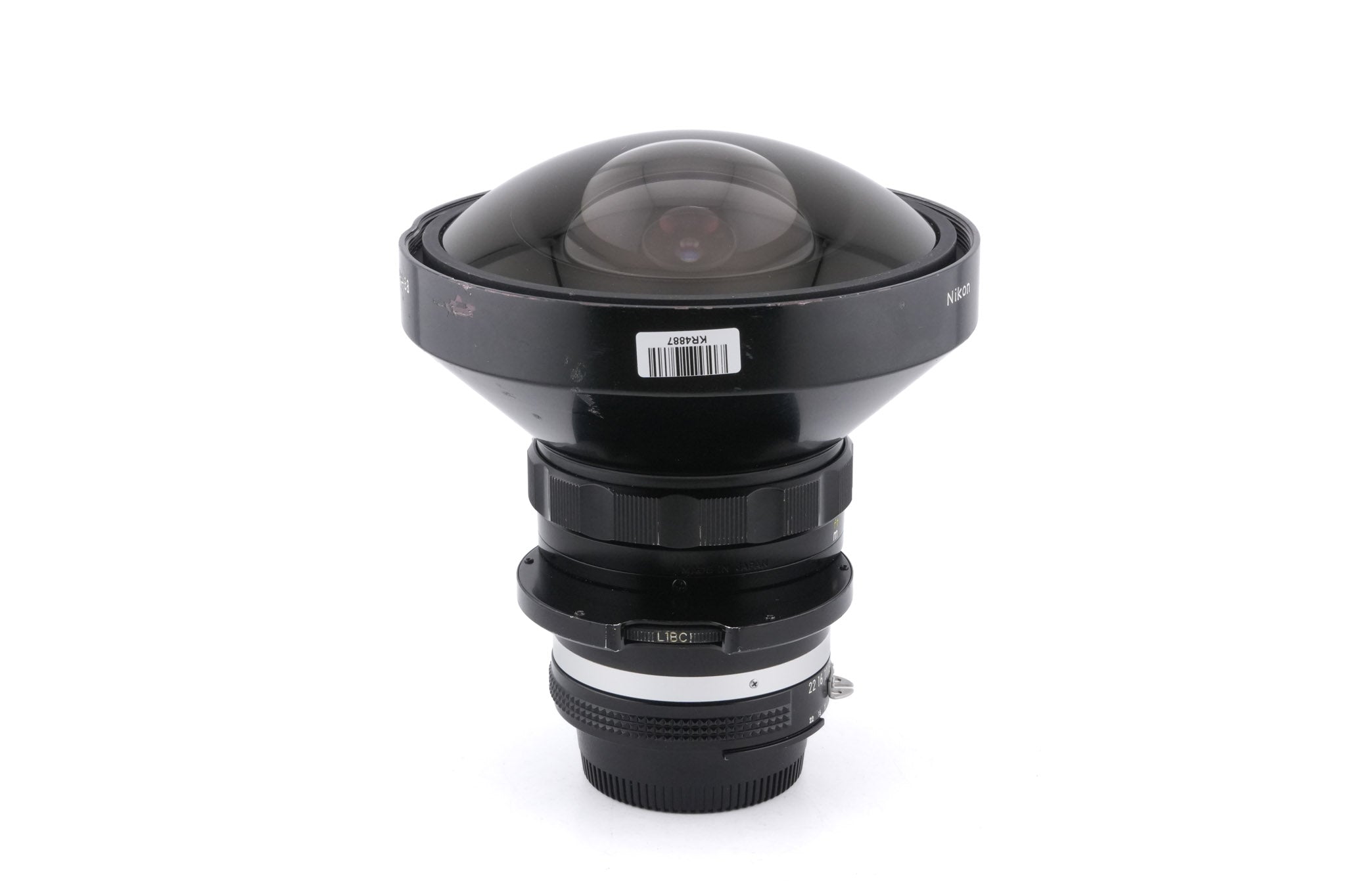 Nikon 8mm f2.8 Fisheye-Nikkor Auto AI