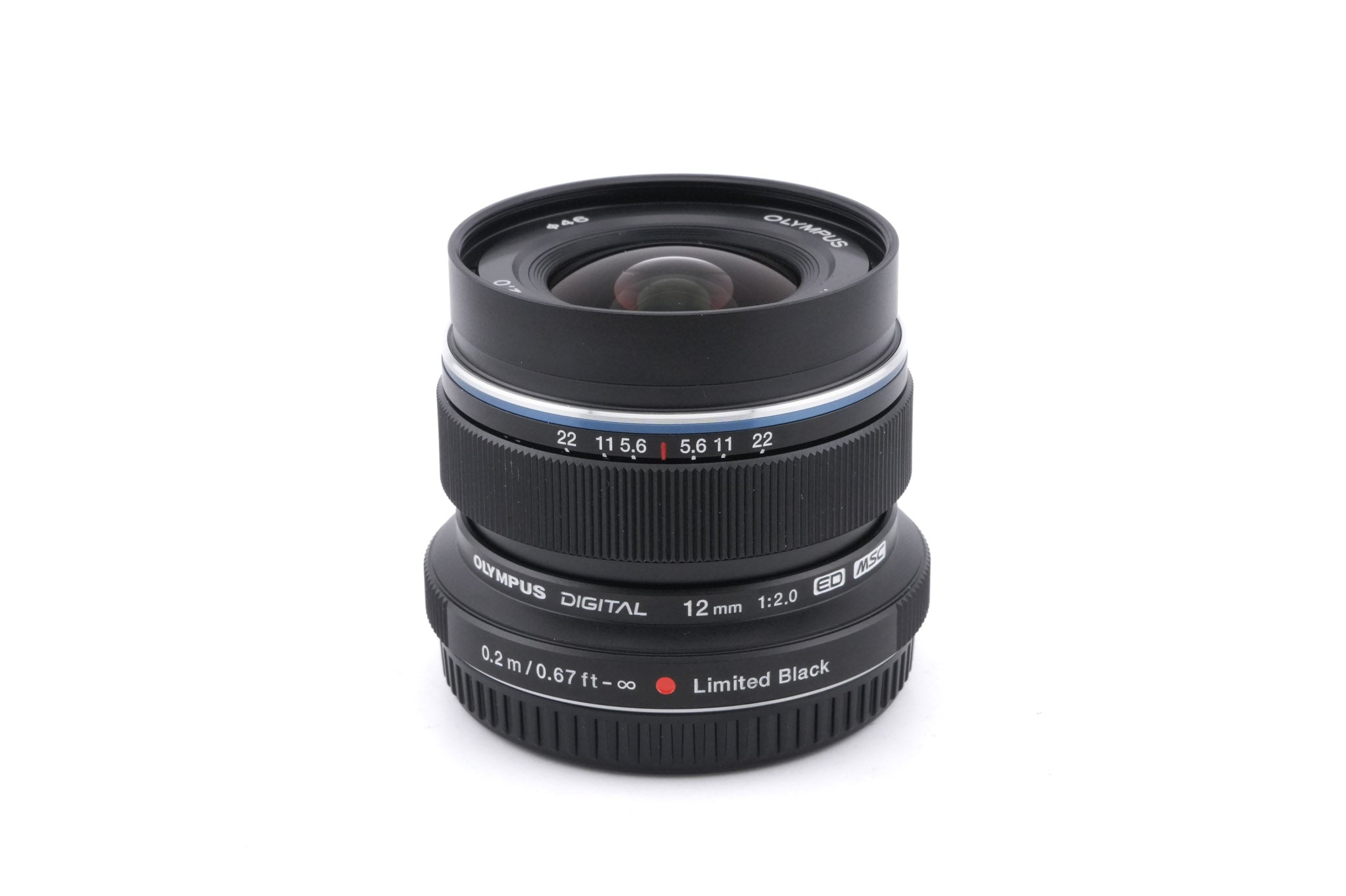 Olympus 12mm f2 M.Zuiko Digital ED MSC Limited Black - Lens