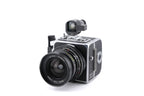 Hasselblad Super Wide C (SWC) (Silver, 10049) + SWC Viewfinder (52035/TISOC) + A12 Film Magazine (Silver, 30074)