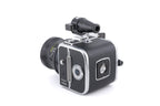 Hasselblad Super Wide C (SWC) (Silver, 10049) + SWC Viewfinder (52035/TISOC) + A12 Film Magazine (Silver, 30074)