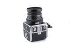 Hasselblad Super Wide C (SWC) (Silver, 10049) + SWC Viewfinder (52035/TISOC) + A12 Film Magazine (Silver, 30074)