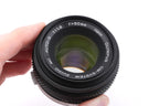 Olympus 50mm f1.8 Zuiko Auto-S