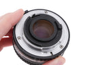 Nikon 50mm f1.8 Series E