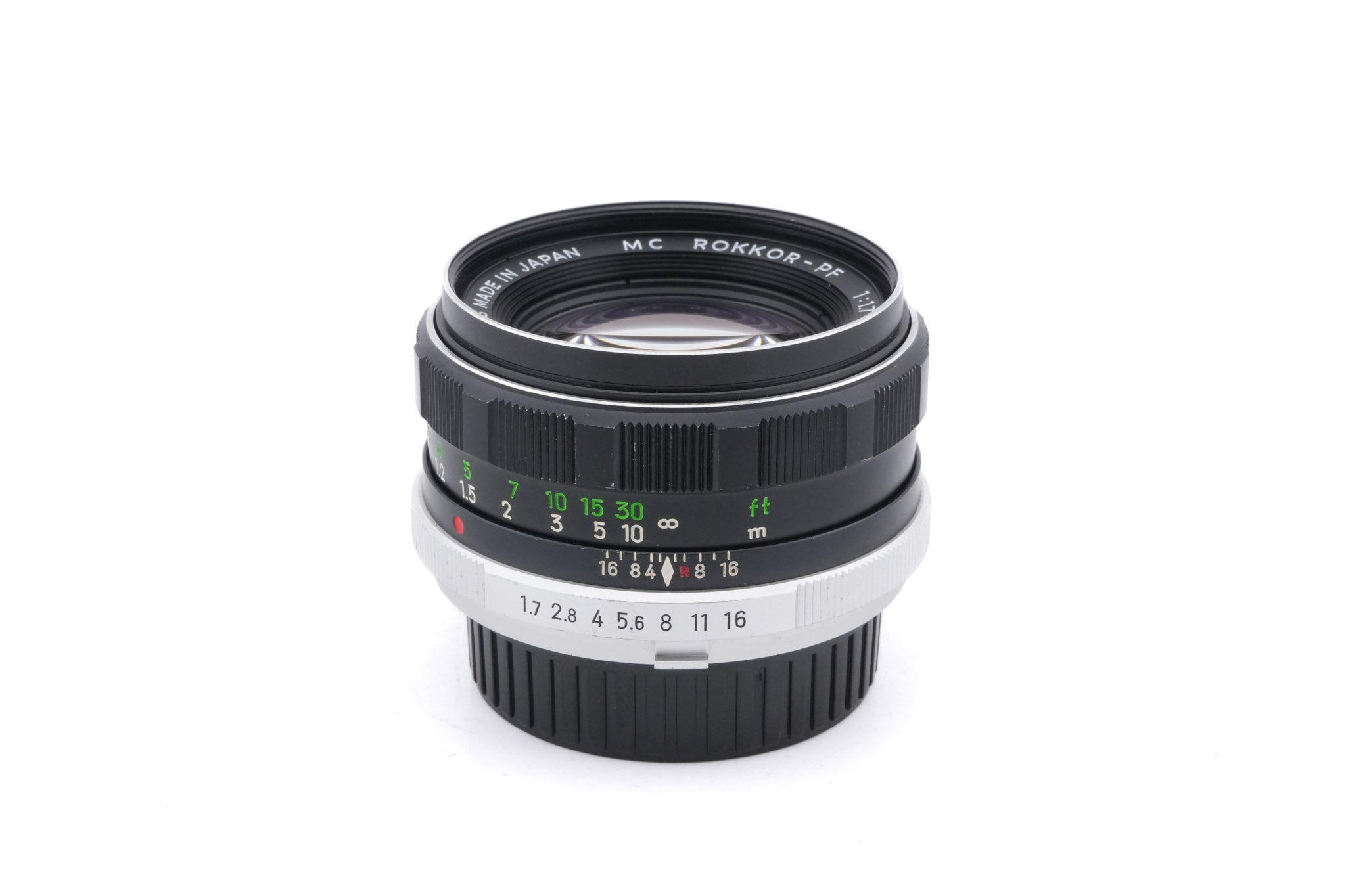 Minolta 55mm f1.7 MC Rokkor-PF