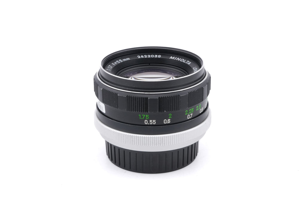 Minolta 55mm f1.7 MC Rokkor-PF