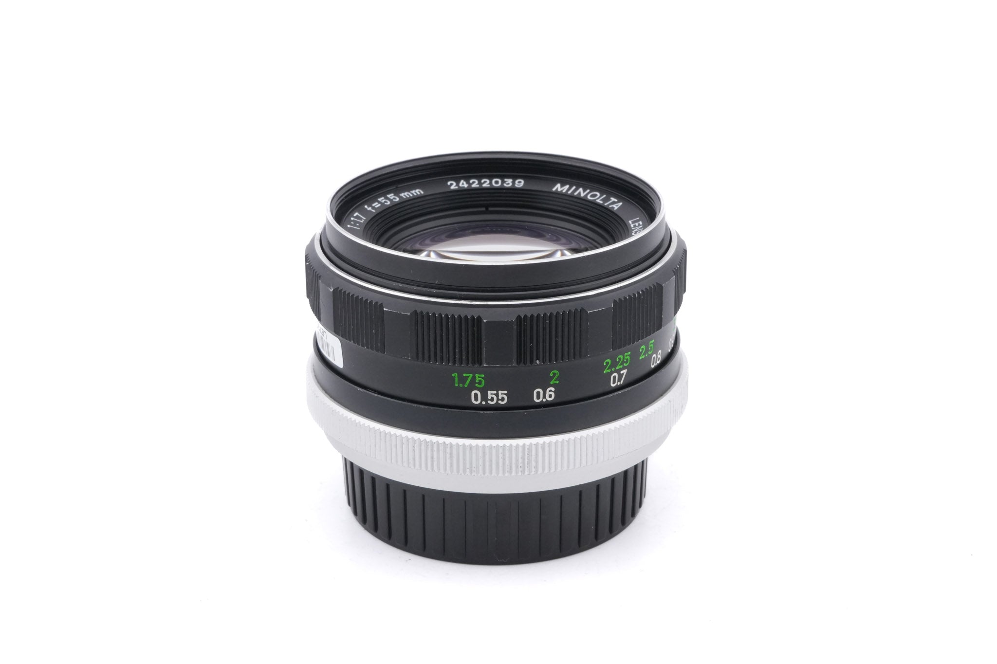 Minolta 55mm f1.7 MC Rokkor-PF