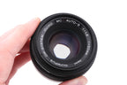 Olympus 50mm f1.8 Zuiko Auto-S