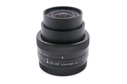 Panasonic 12-32mm f3.5-5.6 G Vario ASPH. Mega O.I.S.