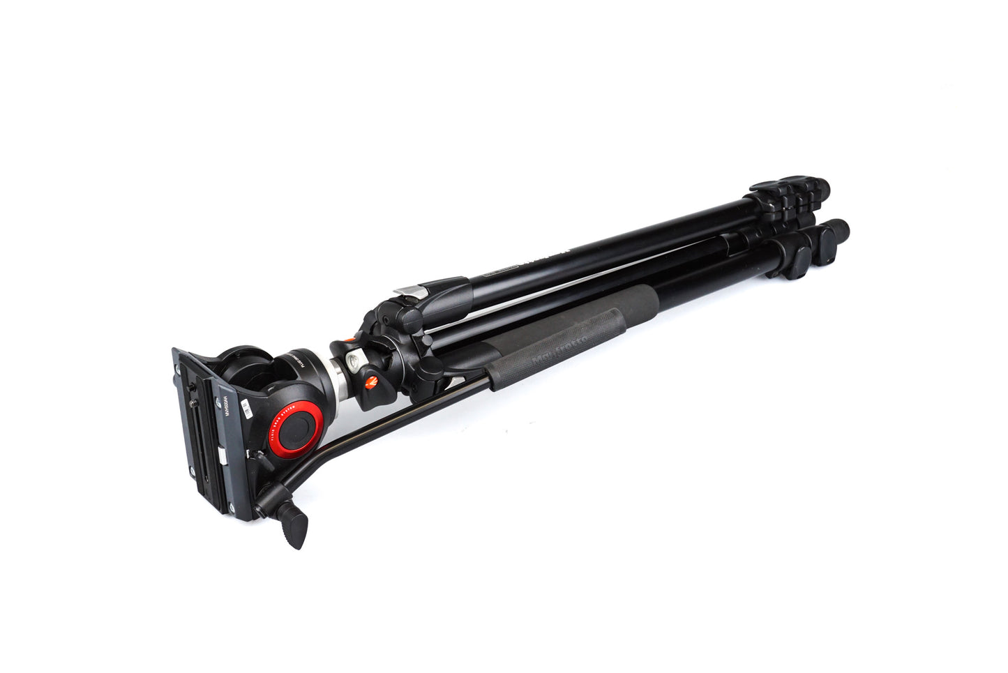 Manfrotto 055XPROB Tripod + MVH500AH Fluid Video Head