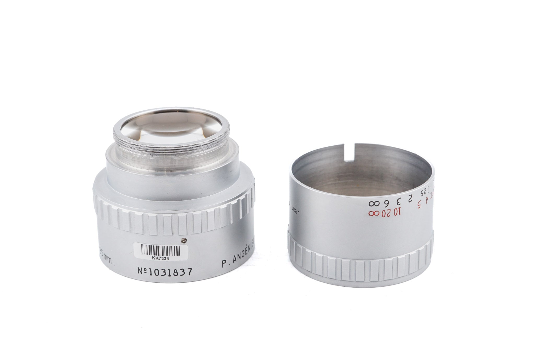 P.Angenieux 5.5-25mm Retro-Zoom Type K2 Wideangle Auxiliar Lens
