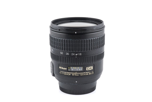 Nikon 18-70mm f3.5-4.5 AF-S Nikkor G ED