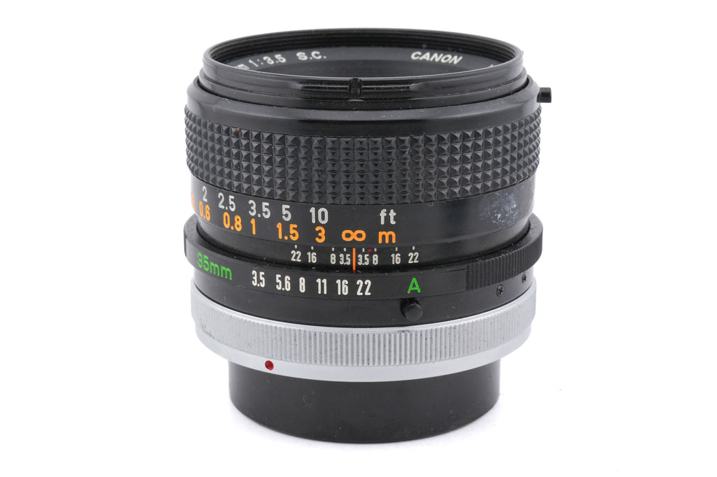 Canon 35mm f3.5 S.C.