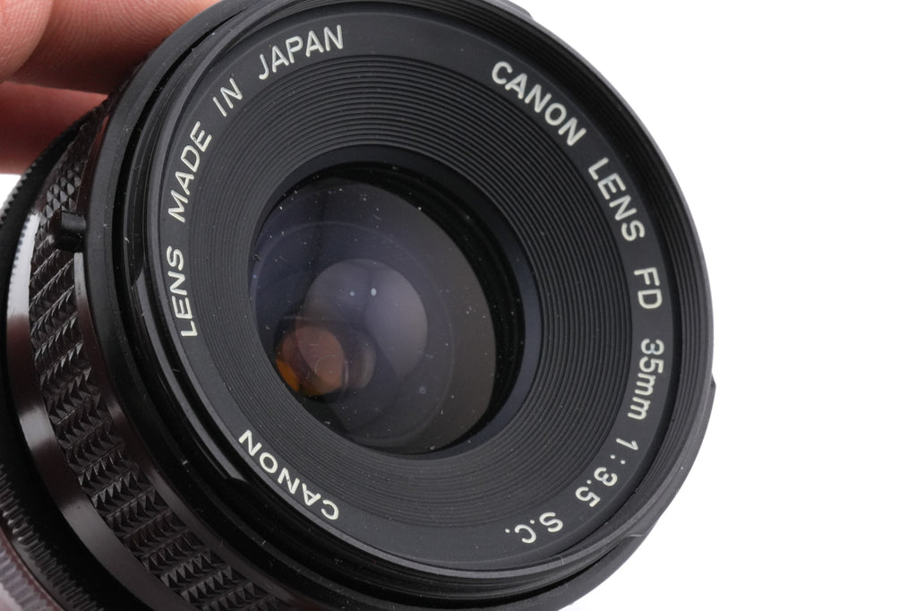 Canon 35mm f3.5 S.C.