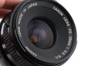 Canon 35mm f3.5 S.C.