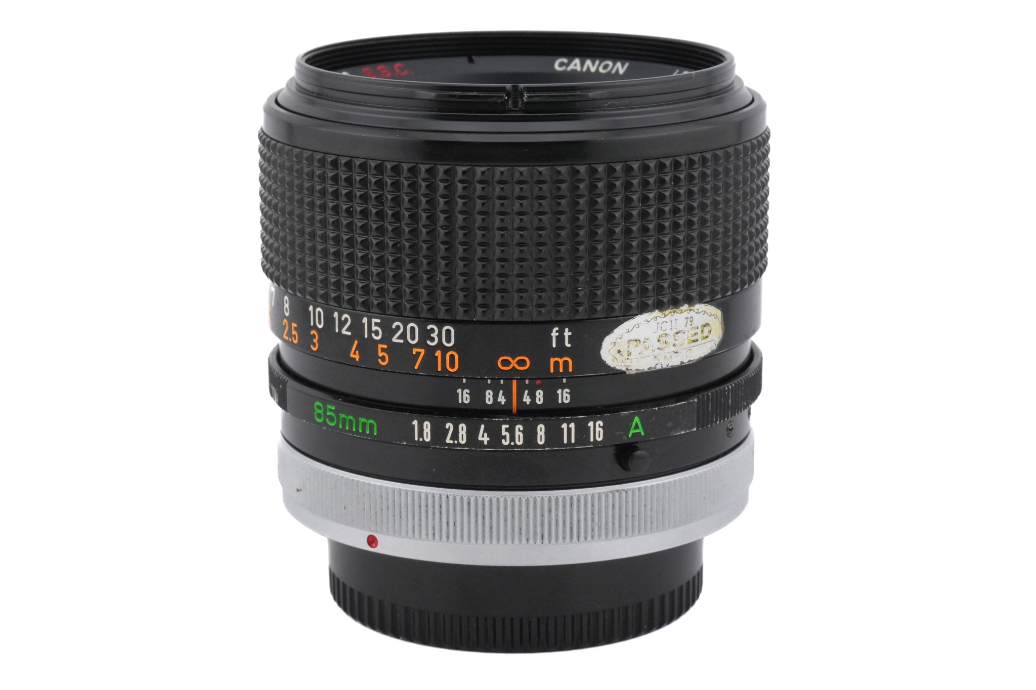 Canon 85mm f1.8 S.S.C.