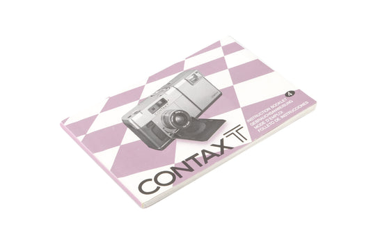 Contax T Instructions