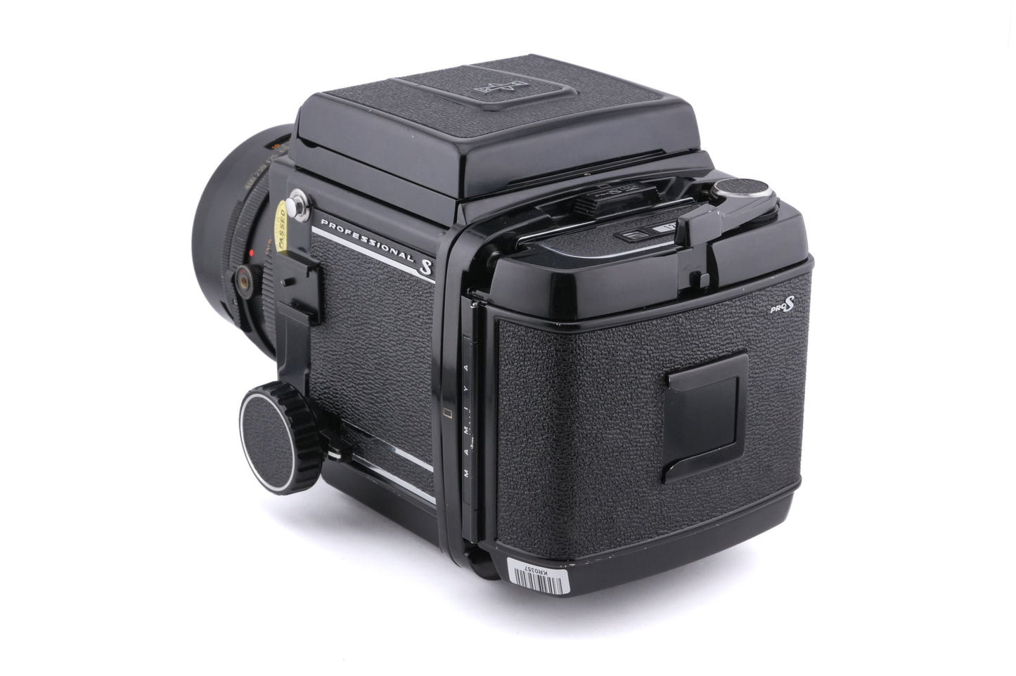 Mamiya RB67 Pro-S + 90mm f3.8 Sekor C + 120 6x7 Pro-S Roll Film Holder + Waist Level Finder