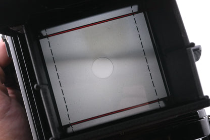 Mamiya RB67 Pro-S + 90mm f3.8 Sekor C + 120 6x7 Pro-S Roll Film Holder + Waist Level Finder