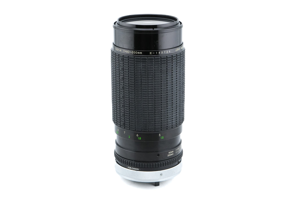 Sigma 80-200mm f3.5-4 High-Speed Zoom-C Multi-Coated