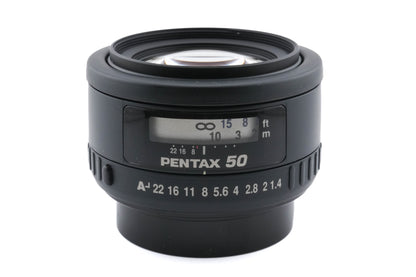 Pentax 50mm f1.4 SMC Pentax-FA