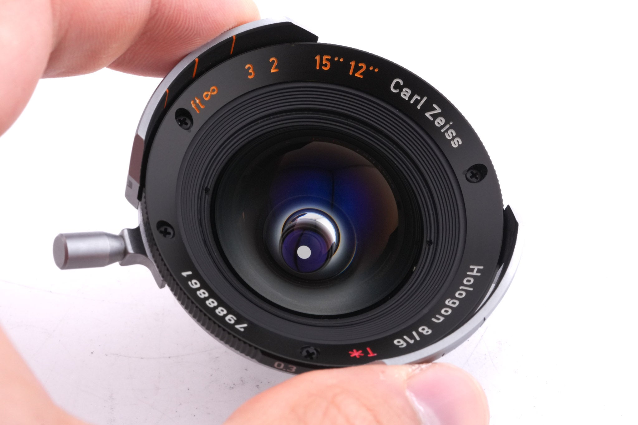 Carl Zeiss 16mm f8 Hologon T* + Gradation Filter 4x (16mm f6 Hologon T*) + GF-16mm Optical Viewfinder