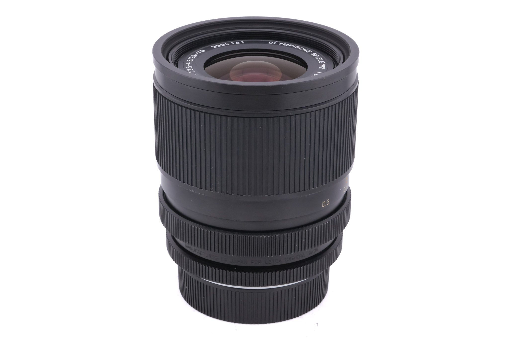 Leica 28-70mm f3.5-4.5 Vario-Elmar-R (Type I) (3-Cam) (Olympische Spiele '92) (11265)