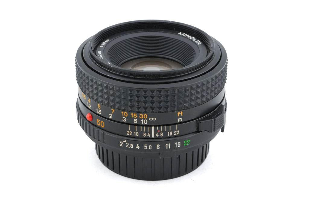 Minolta 50mm f2 MD