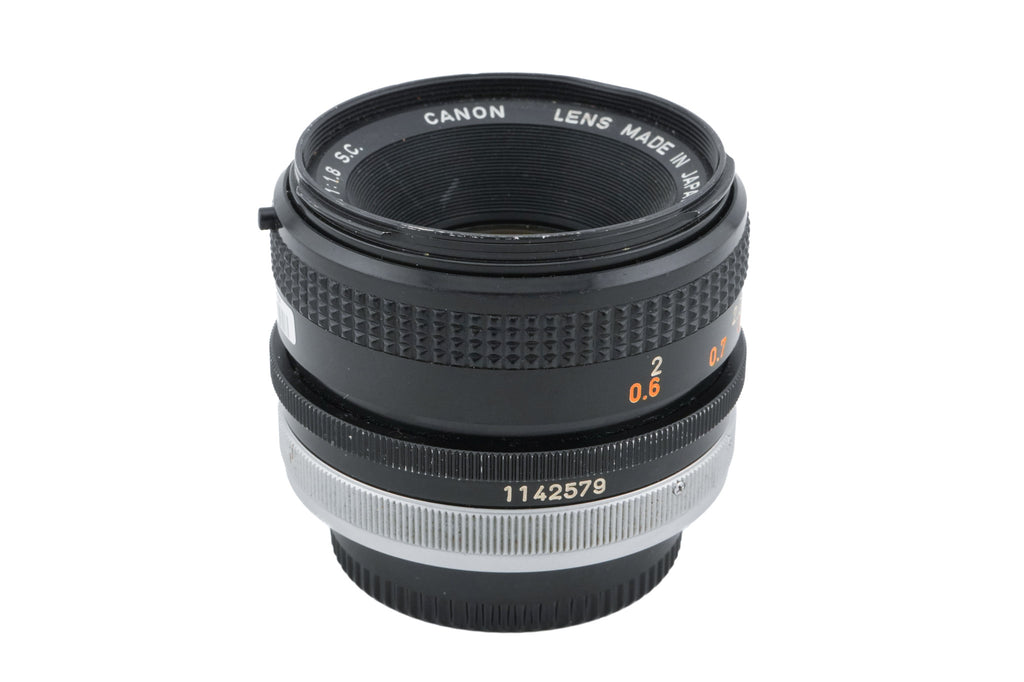 Canon 50mm f1.8 S.C.