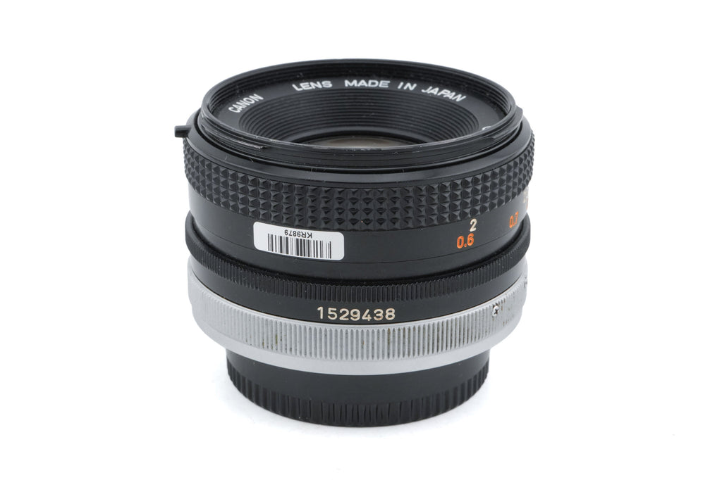 Canon 50mm f1.8 S.C.