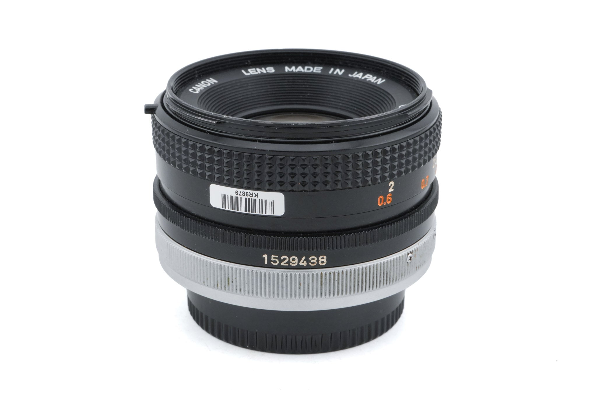 Canon 50mm f1.8 S.C.