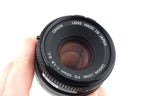 Canon 50mm f1.8 S.C.