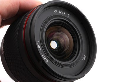 Samyang 12mm f2 AF