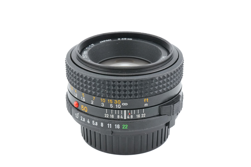 Minolta 50mm f1.7 MD