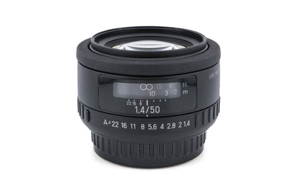 Pentax 50mm f1.4 SMC Pentax-FA Classic