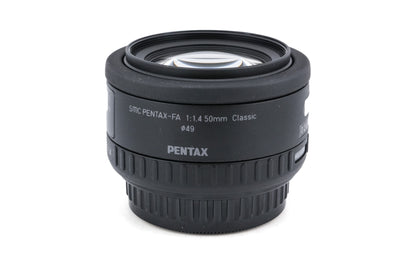 Pentax 50mm f1.4 SMC Pentax-FA Classic