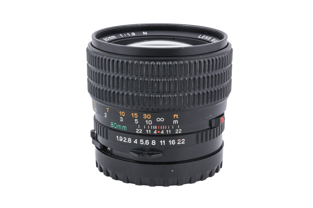 Mamiya 80mm f1.9 Sekor C N