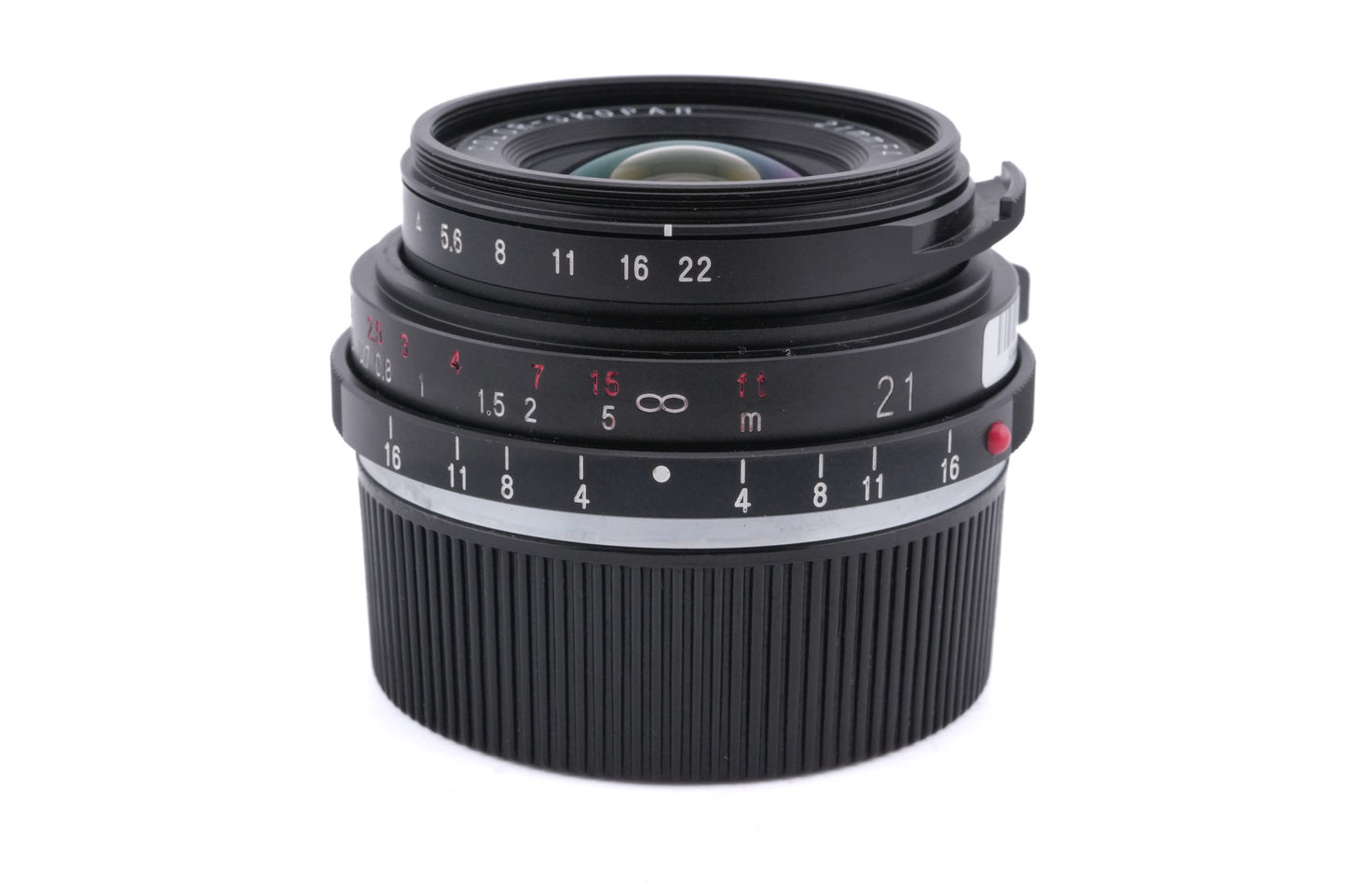 Voigtländer 21mm f4 Color-Skopar P + 21mm Optical Viewfinder