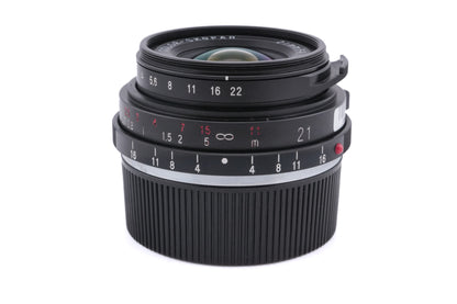 Voigtländer 21mm f4 Color-Skopar P + 21mm Optical Viewfinder