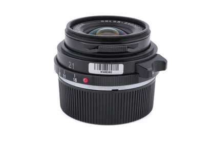 Voigtländer 21mm f4 Color-Skopar P + 21mm Optical Viewfinder