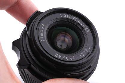 Voigtländer 21mm f4 Color-Skopar P + 21mm Optical Viewfinder