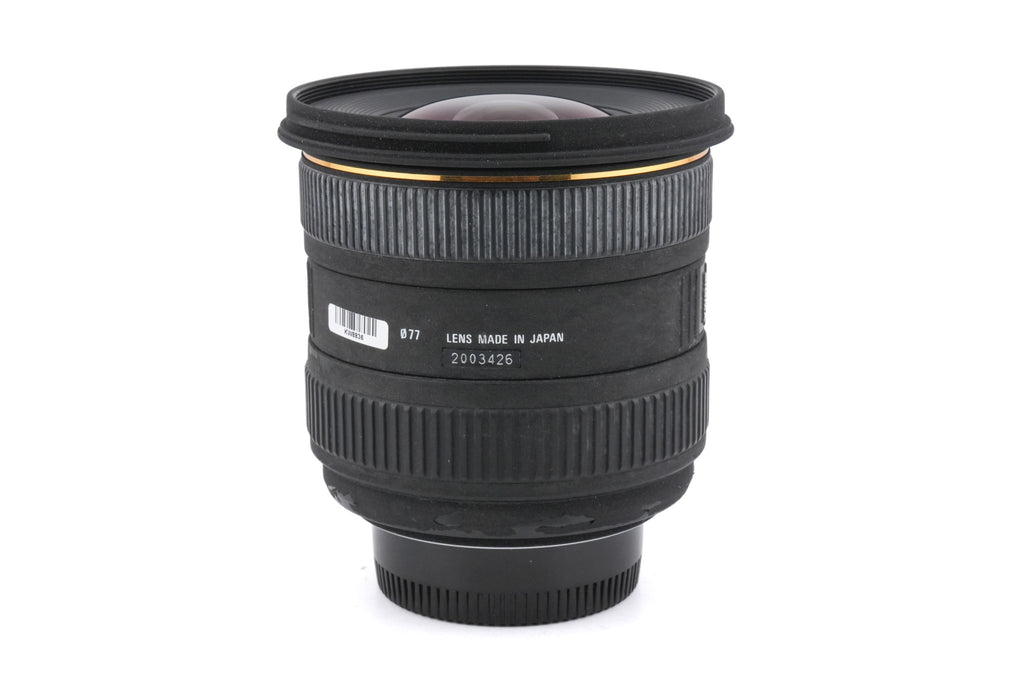 Sigma 10-20mm f4-5.6 EX DC HSM