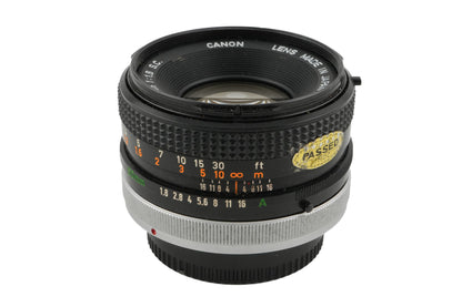 Canon 50mm f1.8 S.C.