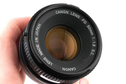 Canon 50mm f1.8 S.C.