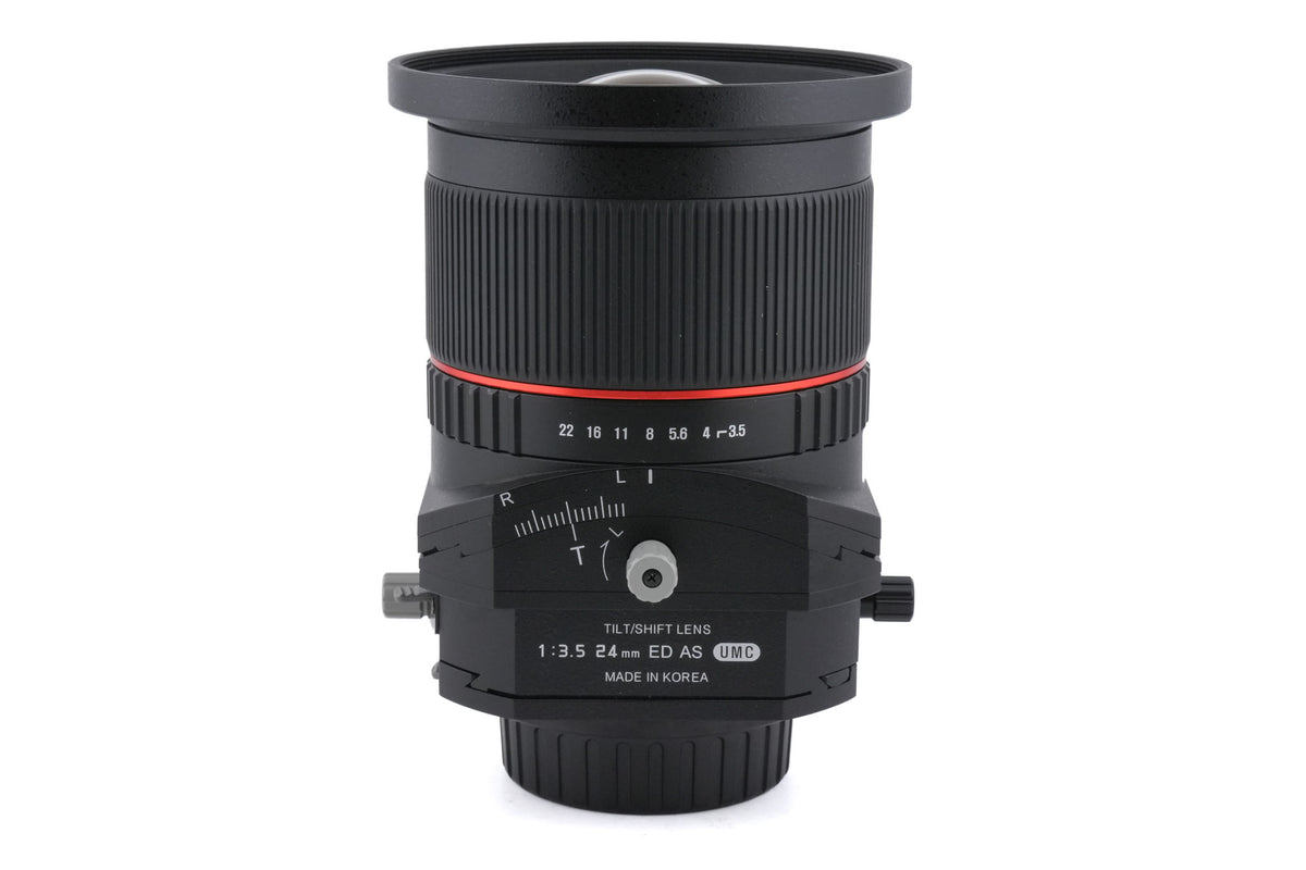 Samyang 24mm f3.5 T-S ED AS UMC