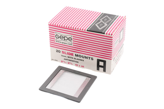 Gepe 45x60 Anti-Newton Glass Slide Mounts