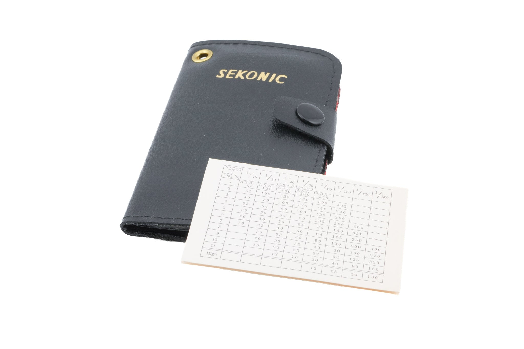 Sekonic L-398/L-28C2 Direct Reading Slide Set