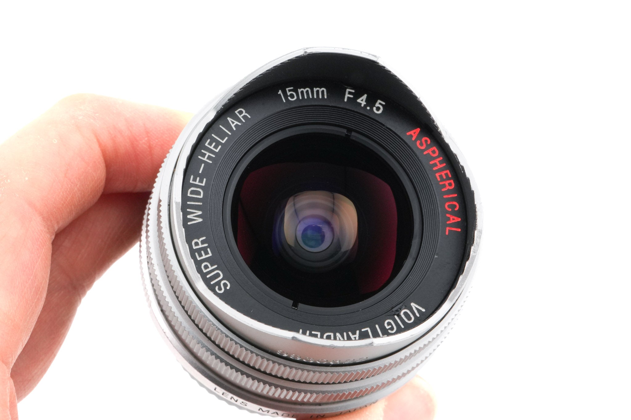 Voigtländer 15mm f4.5 Super Wide-Heliar Aspherical
